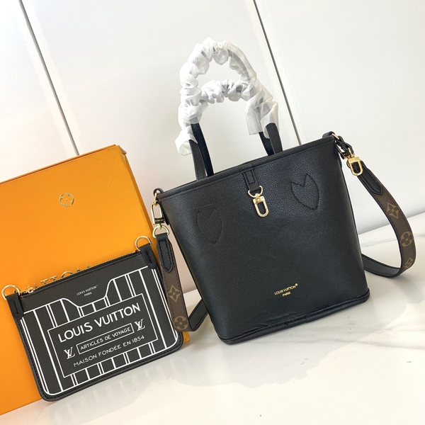 ルイヴィトンバッグ側面デザイン